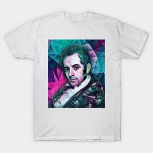 Washington Irving Portrait | Washington Irving Artwork 8 T-Shirt